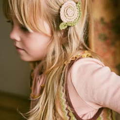 Snail Clip Set in Faded Rose by Misha & Puff