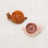 Snail Clip Set in Fox by Misha & Puff