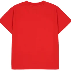 Snail T-Shirt in Red by Jelly Mallow