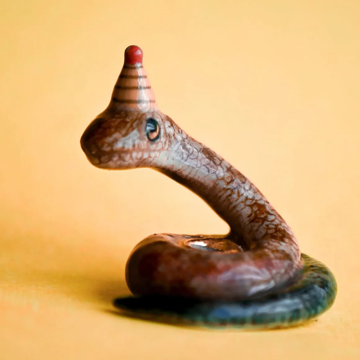 Snake Ceramic Cake Topper by Camp Hollow
