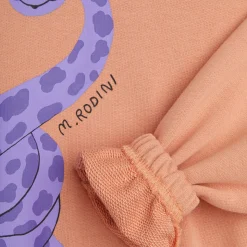 Snake Sweatshirt in Pink by Mini Rodini