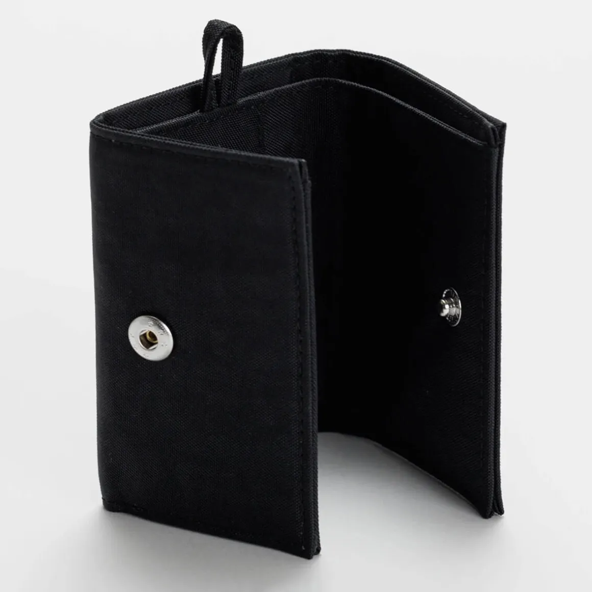 Snap Wallet in Black by Baggu