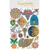 70s New Age Temporary Tattoos (A5 Size) by Rosie Wonders
