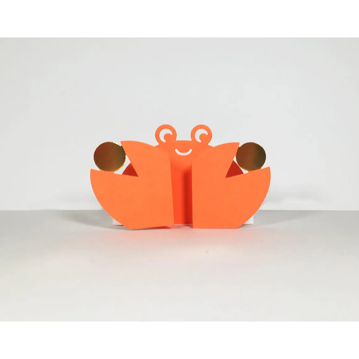 Snip Snap Crab Greetings Card by Cut&Make