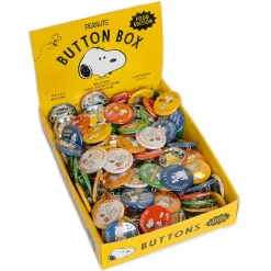 Snoopy Assorted Button Badges (Food Edition) by Three Potato Four X Peanuts