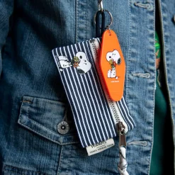 Snoopy Flower Bouquet Motel Key Tag by Three Potato Four X Peanuts