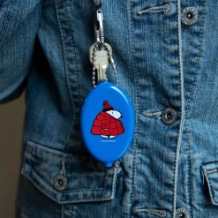 Snoopy Puffy Coat Coin Pouch by Three Potato Four X Peanuts