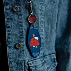 Snoopy Puffy Coat Motel Key Tag by Three Potato Four X Peanuts