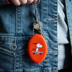 Snoopy Skateboard Coin Pouch by Three Potato Four X Peanuts