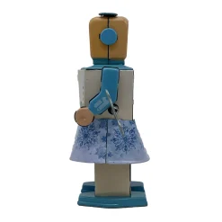 Snow Bot Wind Up Tin Robot (Limited Edition) by Mr & Mrs Tin