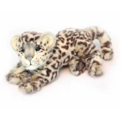 Snow Leopard Cub Laying (30cm) by Hansa