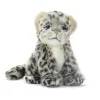 Snow Leopard Cub Sitting (18cm) by Hansa