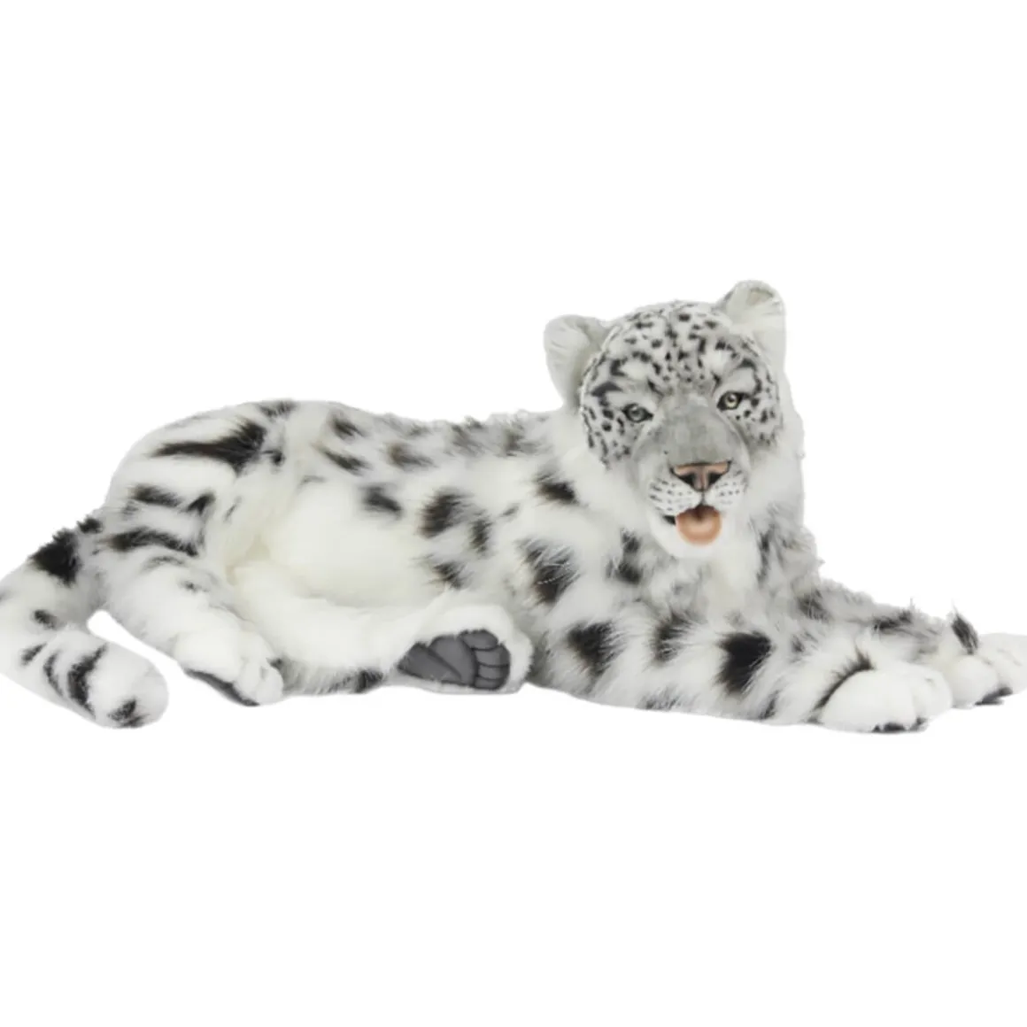 Snow Leopard Jacquard Laying (66cm) by Hansa