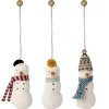 Snowman Ornament in 3 Colours (2023) by Maileg