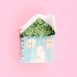 Snowy House Hair Claw by Coucou Suzette