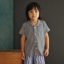 Sonny Top in Moonlight Flower Dot by Misha & Puff - Last Ones In Stock - 3-6 Years
