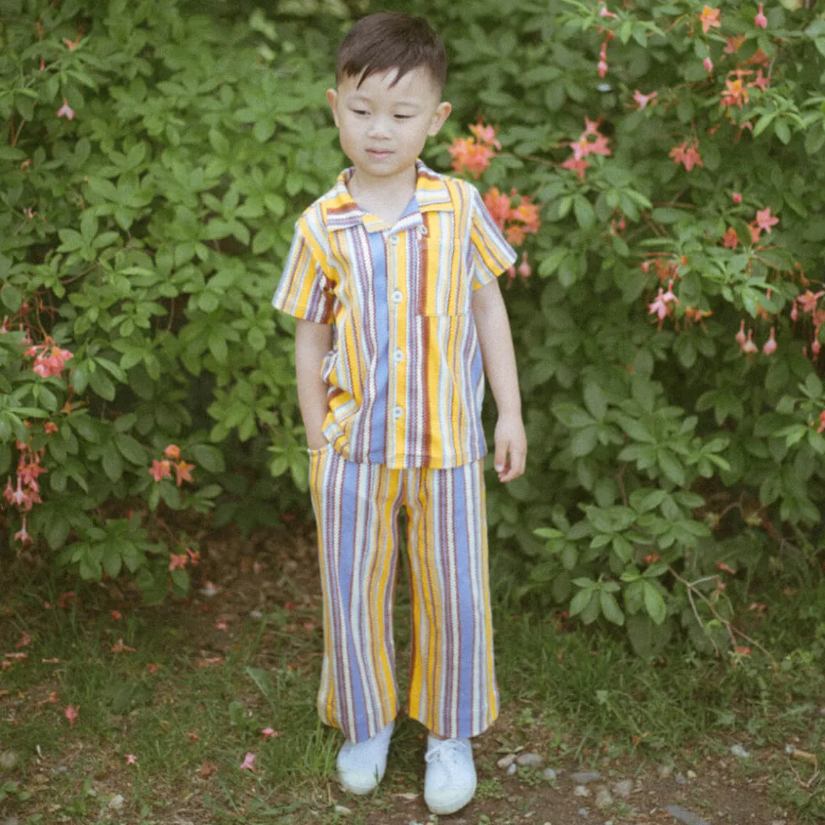 Sonny Top in Zest Zigzag by Misha & Puff
