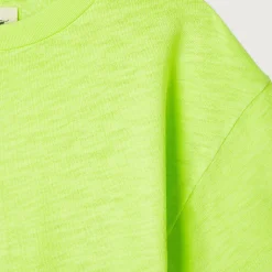 Sonoma Kid's T Shirt in Neon Yellow by American Vintage