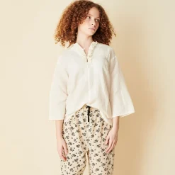Spearmint Shirt in White by Caramel