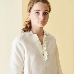 Spearmint Shirt in White by Caramel