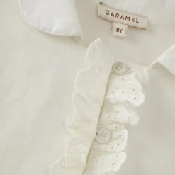 Spearmint Shirt in White by Caramel