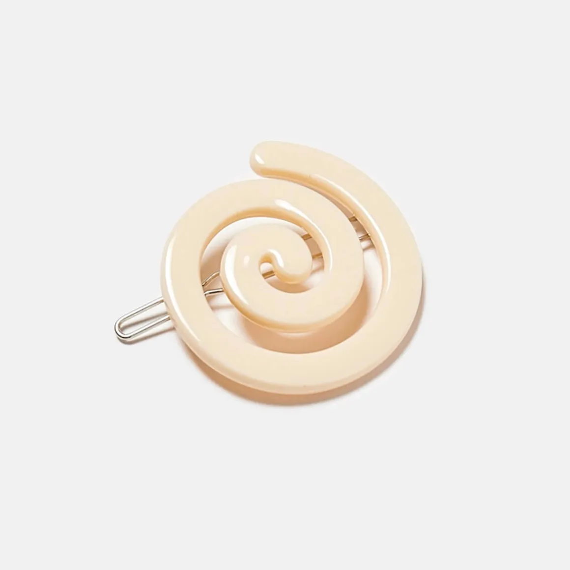 Spiral Clip in Cream by Chunks