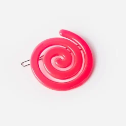 Spiral Clip in Pink by Chunks