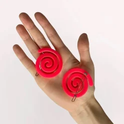 Spiral Clip in Pink by Chunks