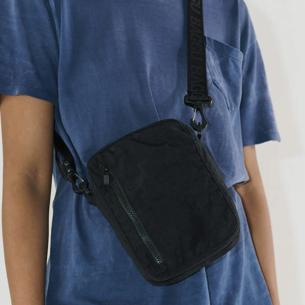 Sport Crossbody Bag in Black by Baggu