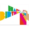 Spray Can Greetings Card by Dicky Bird