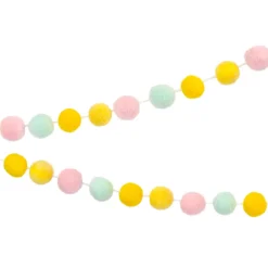 Spring Bunny Small Felt Egg Garland by Talking Tables