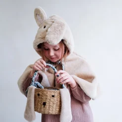 Spring Easter Basket in Green Daisy by Mimi & Lula