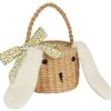 Spring Easter Basket in Yellow Floral by Mimi & Lula