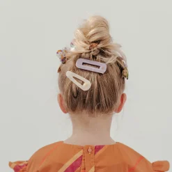 Squared Hair Clip in Soft Lilac by Repose AMS