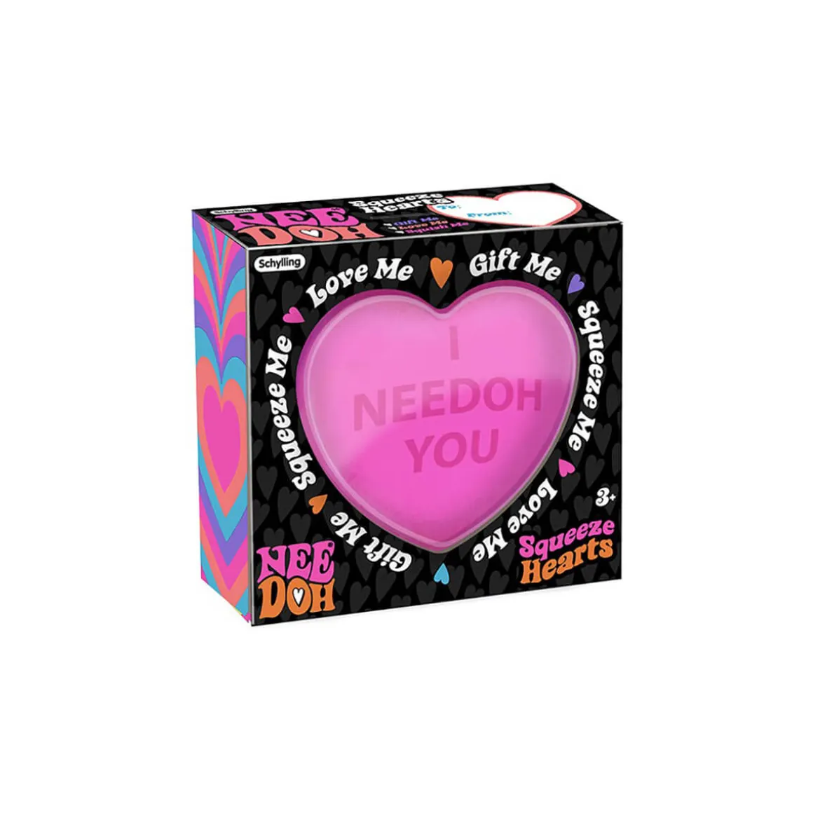 Squeeze Hearts Needoh Squishy Toy by Schylling