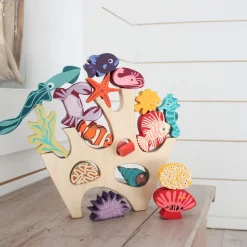 Stacking Coral Reef by Tender Leaf Toys