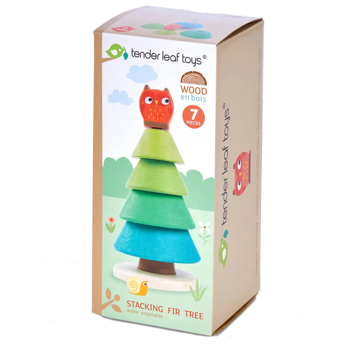 Stacking Fir Tree by Tender Leaf Toys