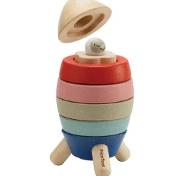 Stacking Rocket - Orchard Collection - by PlanToys