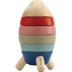 Stacking Rocket - Orchard Collection - by PlanToys