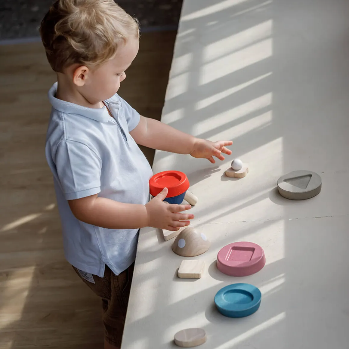 Stacking Rocket - Orchard Collection - by PlanToys