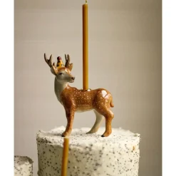 Stag Ceramic Cake Topper by Camp Hollow