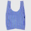 Standard Bag in Blue Painted Stripe by Baggu
