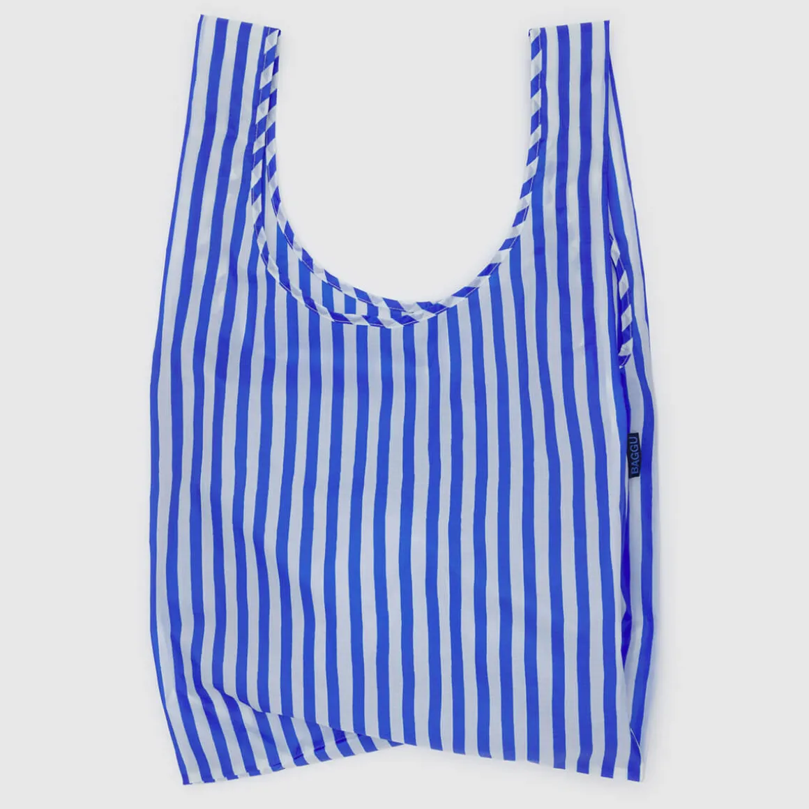 Standard Bag in Blue Painted Stripe by Baggu