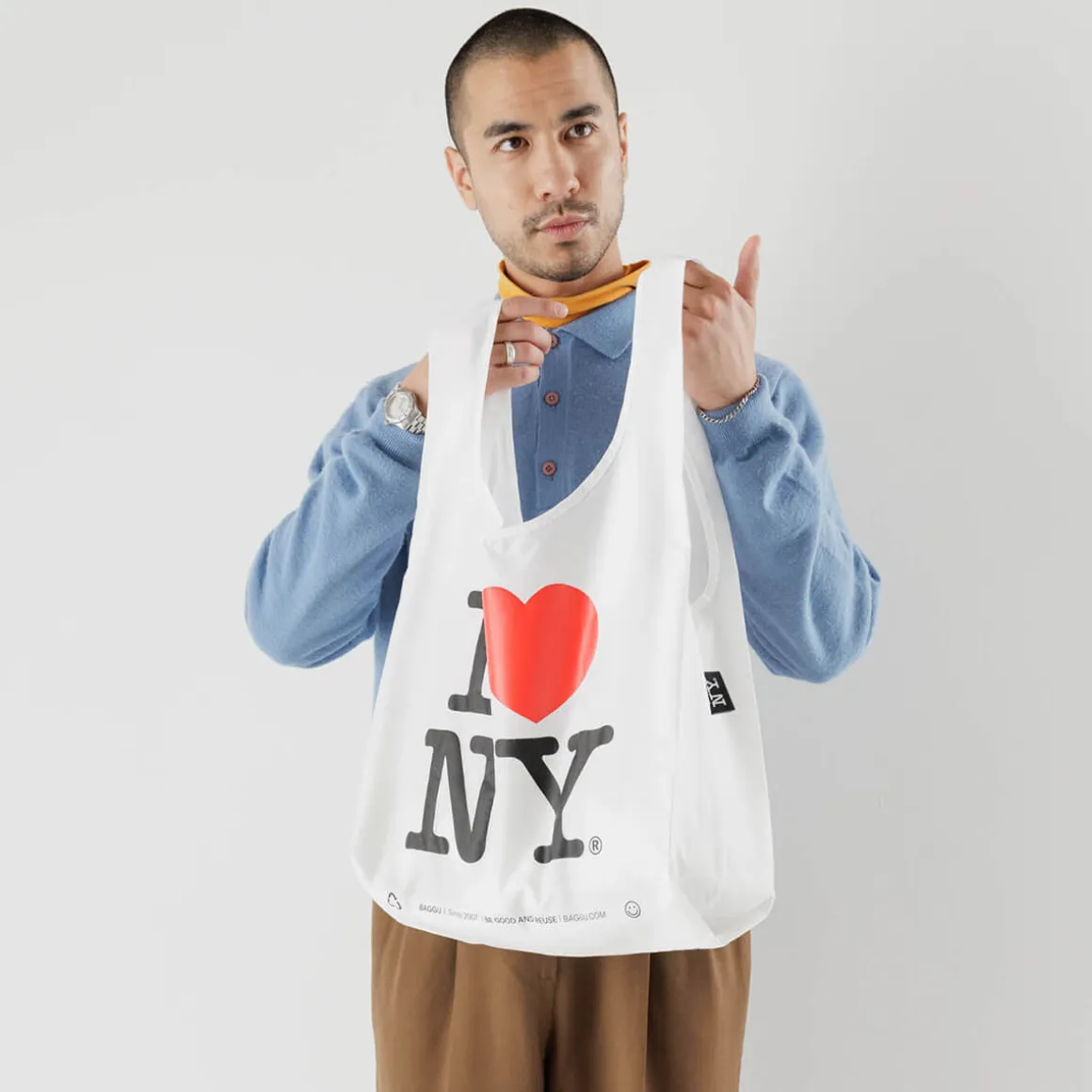 Standard Bag in I Love NY by Baggu