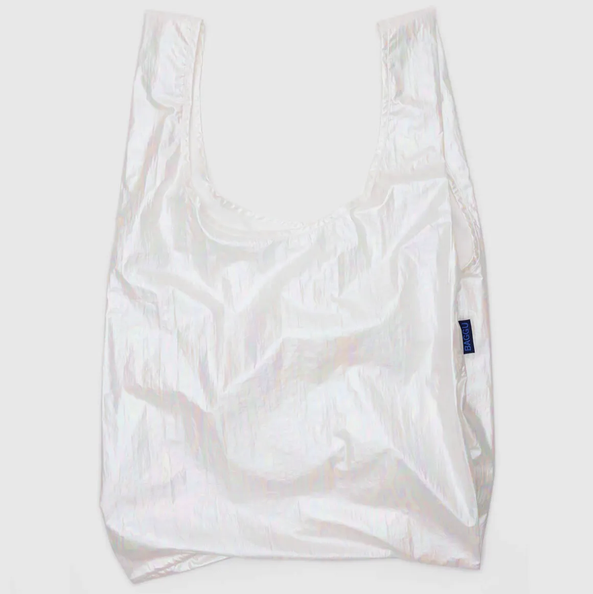 Standard Bag in Metallic Pearl by Baggu