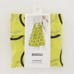 Standard Bag in Yellow Happy by Baggu