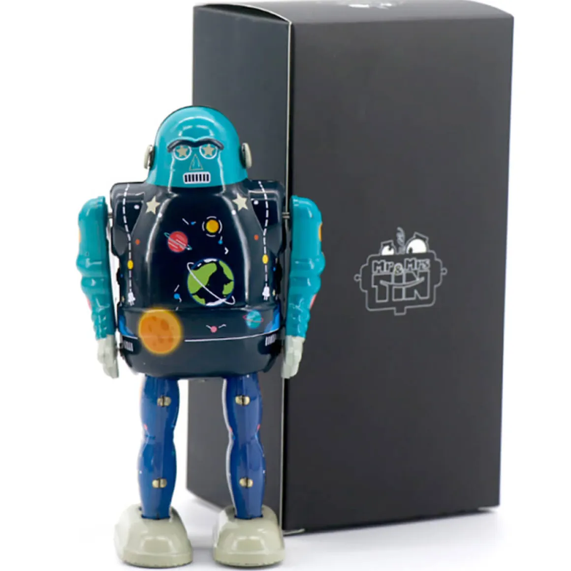 Star Bot Wind Up Tin Robot (Limited Edition) by Mr & Mrs Tin