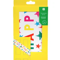 Star Happy Birthday Banner by Talking Tables