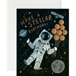 Stellar Birthday Greetings Card By Rifle Paper Co.