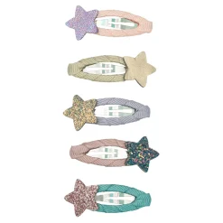 Stellina Mini Clic Clac Hair Clips in Metallics by Mimi & Lula